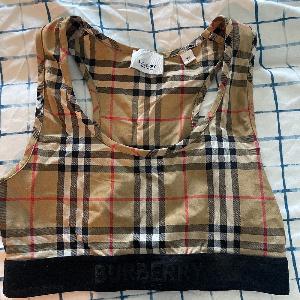 authentic burberry bra